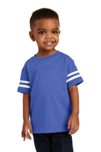 Rabbit Skins Toddler Football Fine Jersey Tee image thumbnail