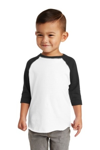 Rabbit Skins Toddler Baseball Fine Jersey Tee image thumbnail