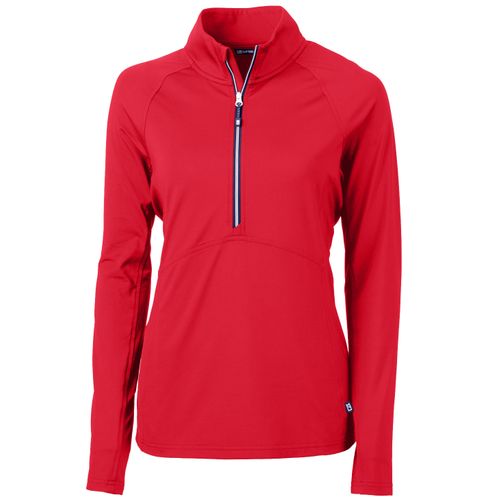Ladies Virtue Eco Knit Half Ziip Pulllover image thumbnail
