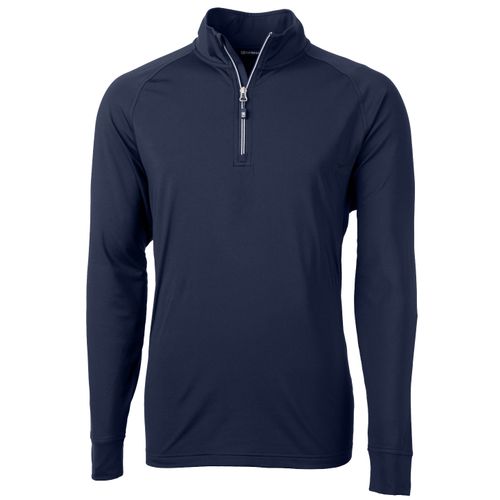 Cutter & Buck Adapt Eco Knit Stretch Recycled Mens Quarter Zip Pullover image thumbnail