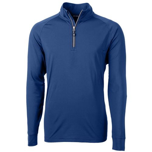 Cutter & Buck Adapt Eco Knit Stretch Recycled Mens Quarter Zip Pullover image thumbnail