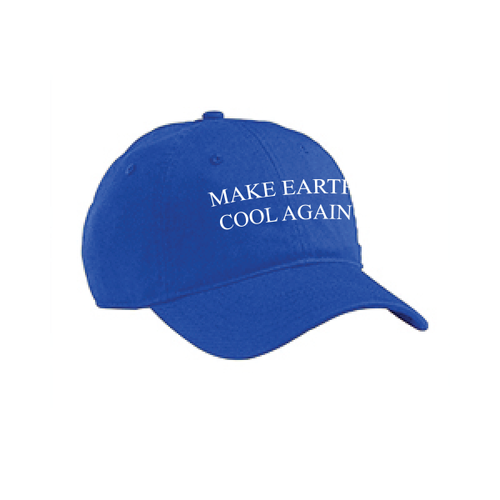 Make Earth Cool Again Organic Hat image thumbnail