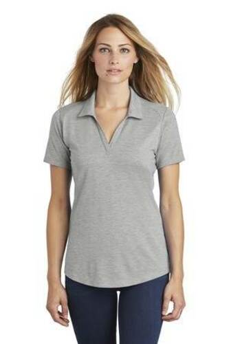 Sport-Tek Ladies PosiCharge Tri-Blend Wicking Polo. LST405 image thumbnail