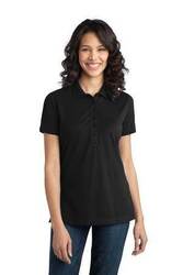 Image of Port Authority Ladies Stretch Pique Polo. L555