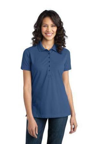 Port Authority Ladies Stretch Pique Polo. L555 image thumbnail