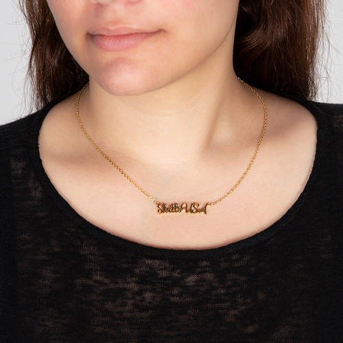 SkillsUSA Nameplate Necklace  image thumbnail