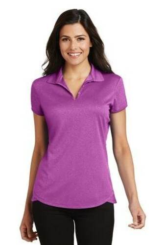 Port Authority Ladies Trace Heather Polo. L576 image thumbnail