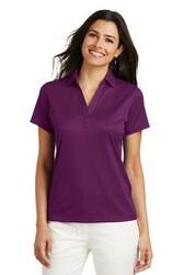 Image of Port Authority Ladies Performance Fine Jacquard Polo. L528