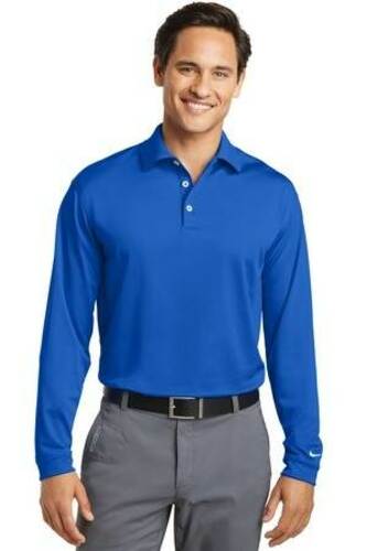 Nike Long Sleeve Dri-FIT Stretch Tech Polo. 466364 image thumbnail