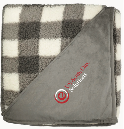 Field & Co.® Double Sided Plaid Sherpa Blanket image thumbnail