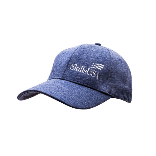 Navy Heather Cotton Jersey Cap image thumbnail