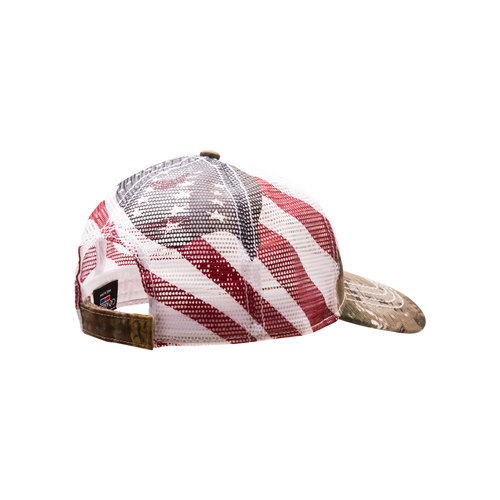 Camouflage Flag Mesh Back Cap image thumbnail