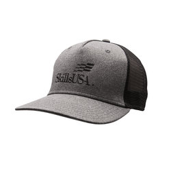 Image of Heathered Black Mesh Cap