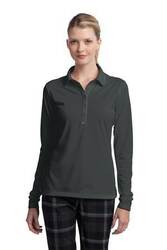 Image of Nike Ladies Long Sleeve Dri-FIT Stretch Tech Polo. 545322