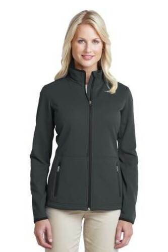 Port Authority Ladies Pique Fleece Jacket. L222 image thumbnail
