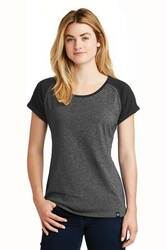 Image of New Era Ladies Heritage Blend Varsity Tee. LNEA107