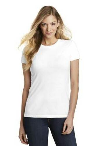 District Women's Fitted Perfect Tri Tee. DT155 image thumbnail