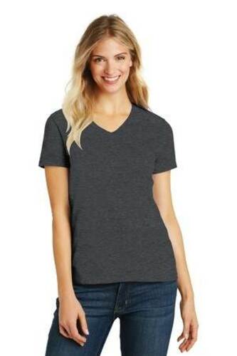 District Women's Perfect Blend V-Neck Tee. DM1190L image thumbnail
