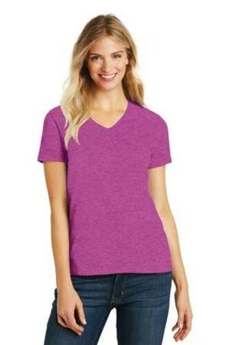 District Women's Perfect Blend V-Neck Tee. DM1190L image thumbnail