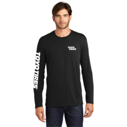 Image of Men’s LS Black Tee (Black)