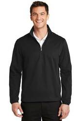 Image of Port Authority Active 1/2-Zip Soft Shell Jacket. J716