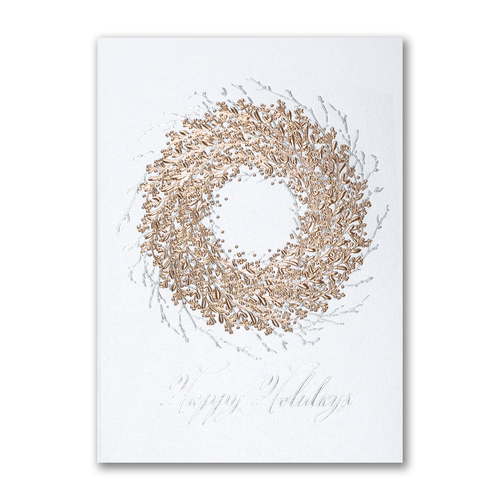 Rose Gold Wreath (Pkg 25) image thumbnail