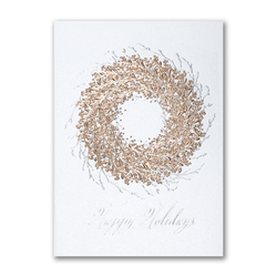 Image of Rose Gold Wreath (Pkg 25)