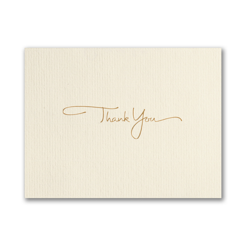 Golden Thank You (Pkg 25) image thumbnail