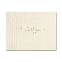 Image of Golden Thank You (Pkg 25)