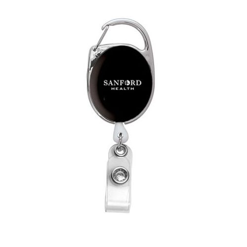 Oberlin Carabiner Style Retractable Badge Reel image thumbnail