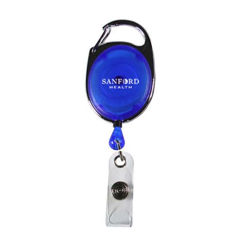Oberlin Carabiner Style Retractable Badge Reel image thumbnail