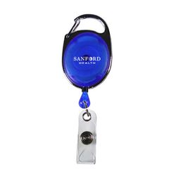 Image of Oberlin Carabiner Style Retractable Badge Reel