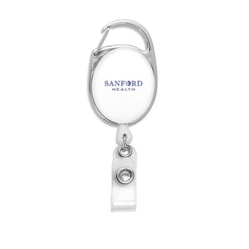 Oberlin Carabiner Style Retractable Badge Reel image thumbnail