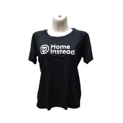 Image of Ladies Tri-Blend Wicking Scoop Neck Raglan Tee
