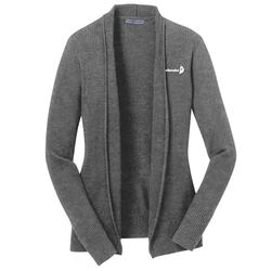 Image of Ladies Open Front Cardigan Sweater