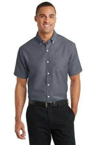 Port Authority Short Sleeve SuperPro Oxford Shirt. S659 image thumbnail