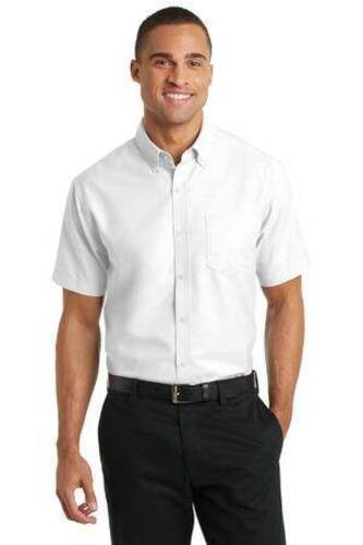 Port Authority Short Sleeve SuperPro Oxford Shirt. S659 image thumbnail