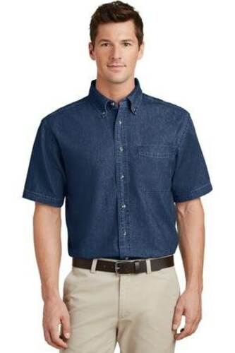 Port & Company - Short Sleeve Value Denim Shirt. SP11 image thumbnail