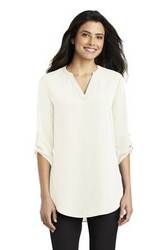 Image of Port Authority Ladies 3/4-Sleeve Tunic Blouse. LW701