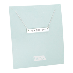 Image of TSA Silver Bar Necklace