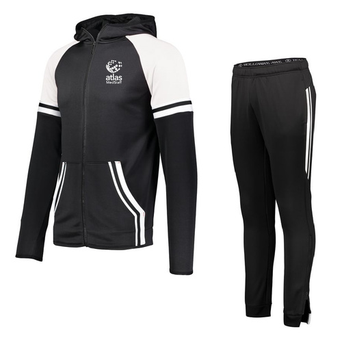 Ladies Retro Track Kit - Black/White image thumbnail