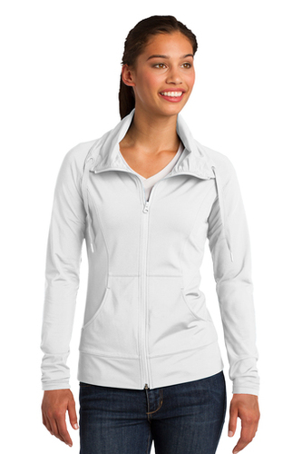 Sport-Tek® Ladies' Sport-Wick® Stretch Full-Zip Jacket image thumbnail
