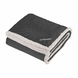Image of Sherpa Blanket (JPM logo)