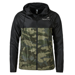 Image of Camo Windbreaker Jacket