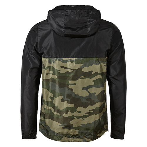 Camo Windbreaker Jacket image thumbnail