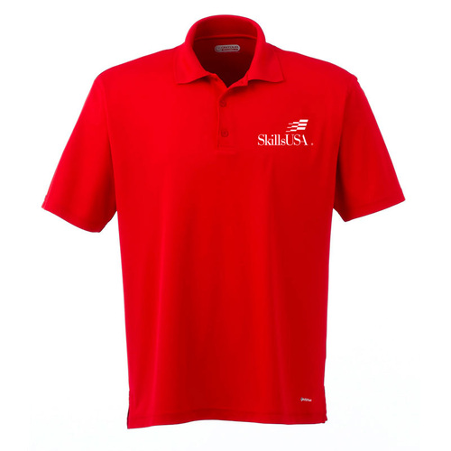 Men's Red Performance Polo  image thumbnail