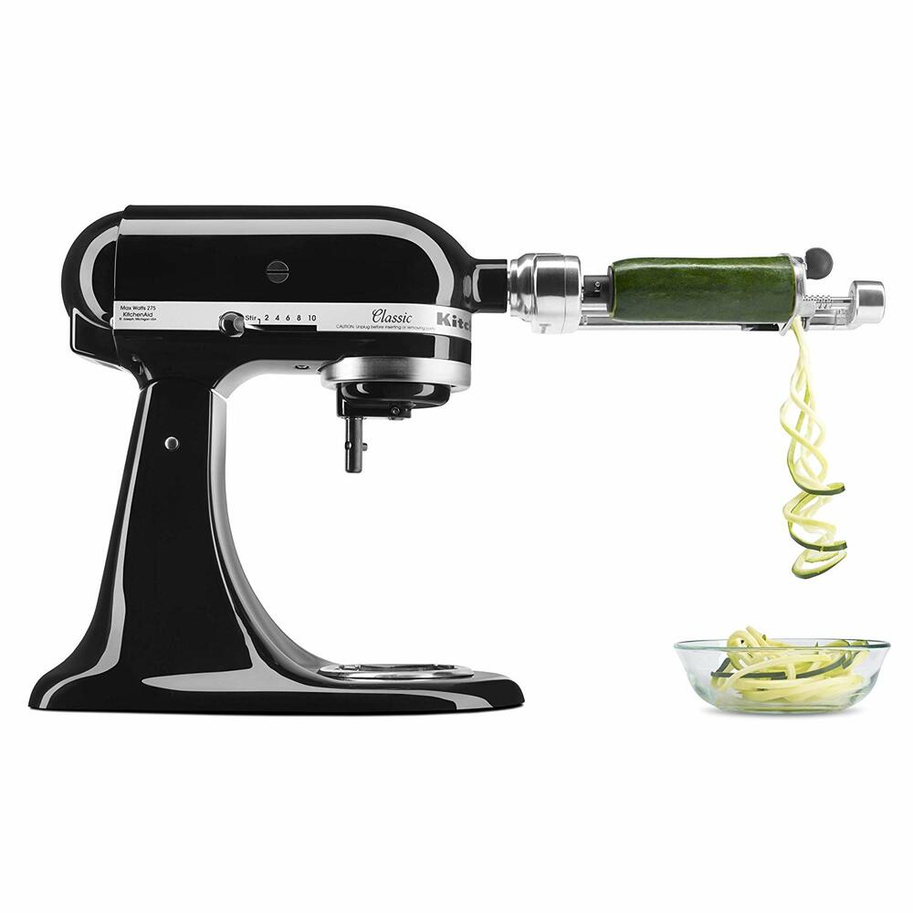 KitchenAid K45SSOB Classic 4.5 Quart Stand Mixer, Onyx Black Flynn