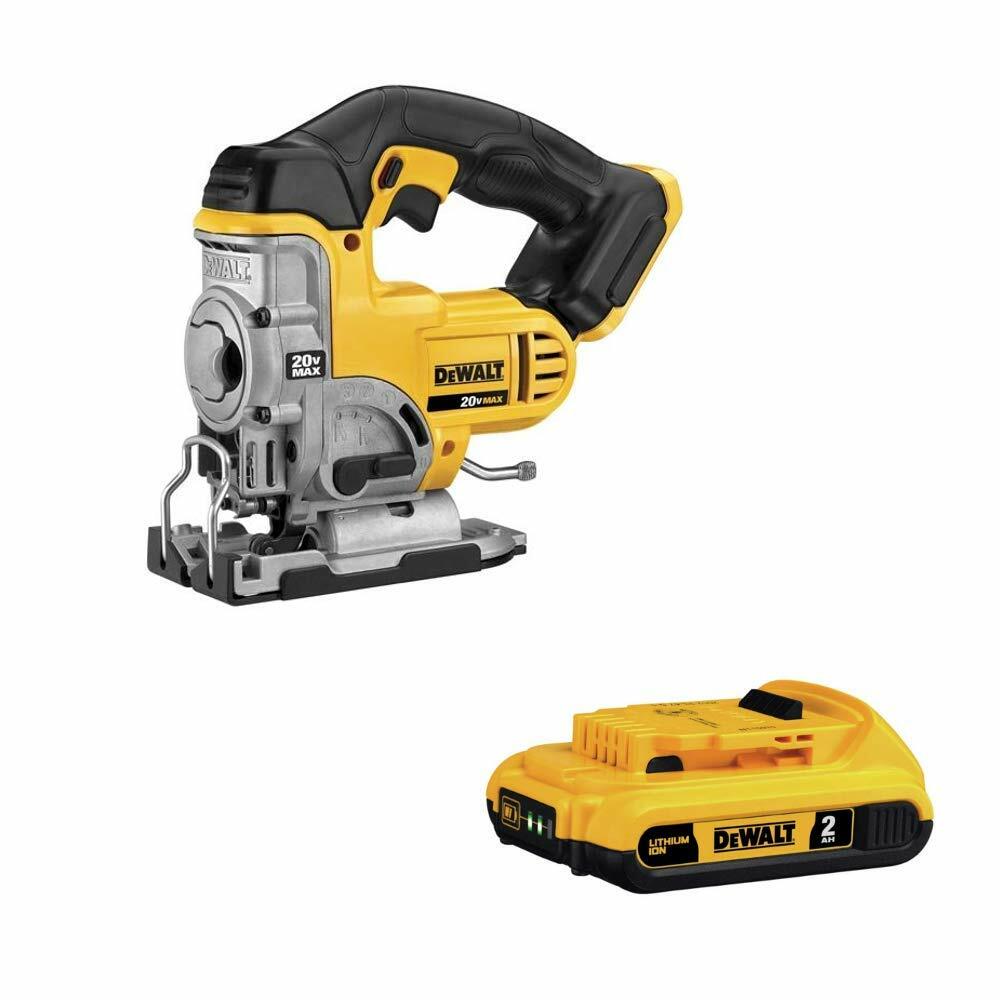 DEWALT DCS331 20volt Max LiIon Jig Saw with DCB203 20V Max 2.0AH Li