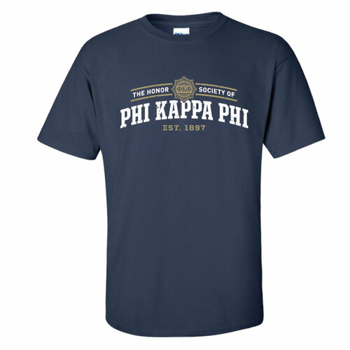 Vintage Style T-Shirt - Navy image thumbnail