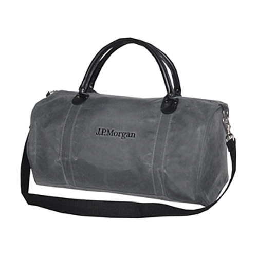 Outback Wax Duffle - Gray (JPM logo) image thumbnail